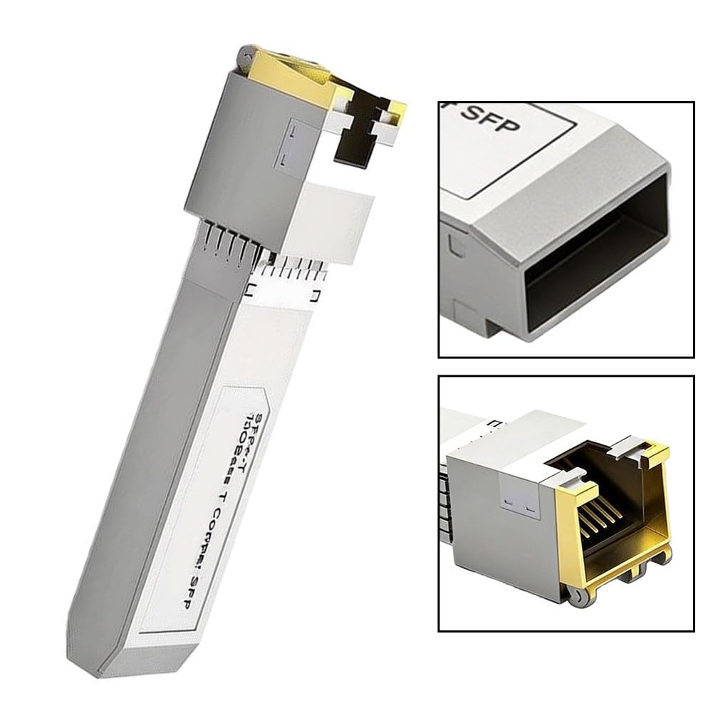 Émetteur-récepteur en cuivre multi-vitesses 10G SFP+ vers module 1.25/2.5