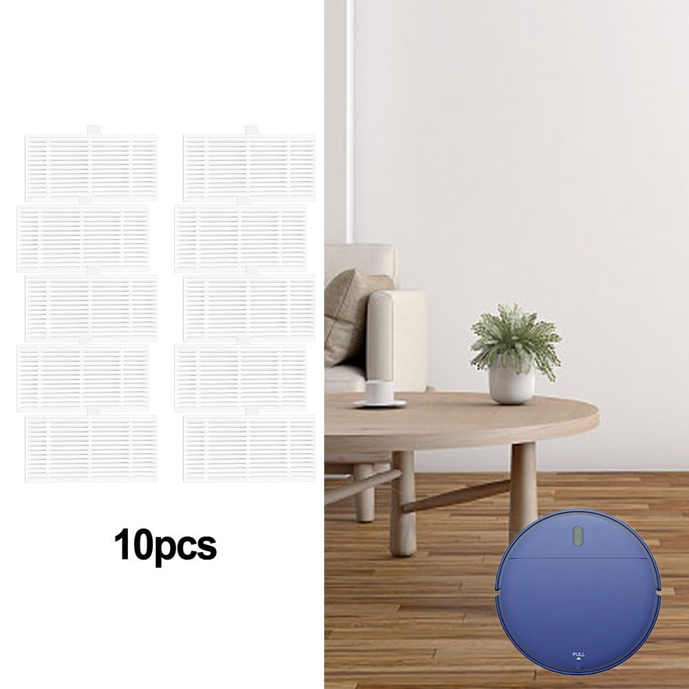 Replacement Filters For MAMNV BR150/BR151 for ZCWA BR150/BR151 for ONSON BR150/BR151 For GTTVO BR150/BR151 For MANVINS G20 Robot Vacuum Cleaner(10PCS)
