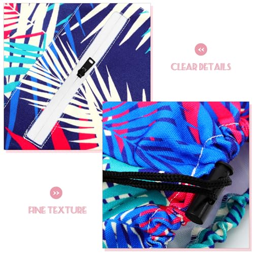 INOOMP 2pcs Yoga Mat Carrier Yoga Tote Bags Yoga Mat Cover Sports Tote Bag Tool Backpack Shoulder Tote Bag Yoga Mat Bag Printed Canvas Bag Yoga Mat Carry Bag Suspenders Handbag Bracket - Image 6