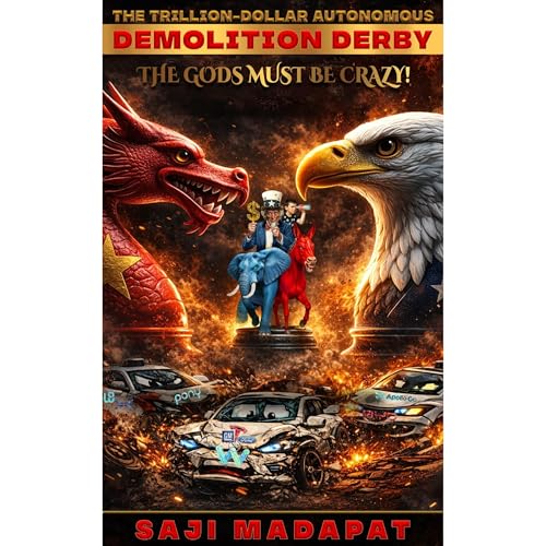 The Gods Must Be Crazy! DRAGON vs. EAGLE Audiolibro Por Saji Madapat, Tiger Rider, EPM Mavericks, Puli Murugan arte de portad