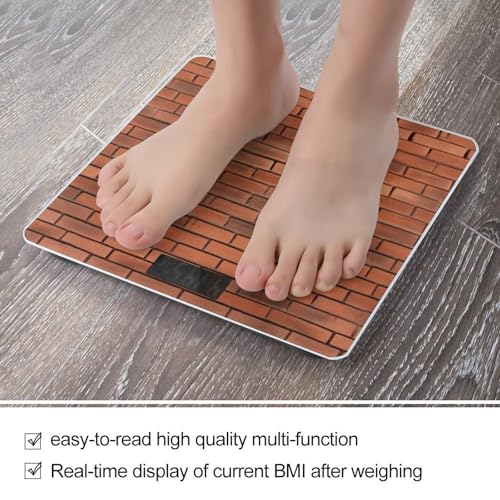 Báscula digital para baño 180kg con pantalla LCD miniatura 5