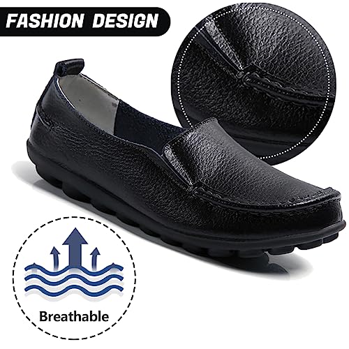 Women's Loafers, Slip-on, Non-Slip, Comfortable Shoes for Driving, Walking and Working, Lightweight Breathable Shoes, Fashionable Women's Shoes2