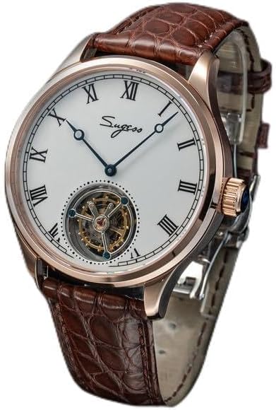 WatchAE - Sugess 2021 Tourbillon Watch Luxury Men Mechanical Wristwatches Hand Wind Seagull ST8230 Movement Sapphire Crystal Luxury Gift