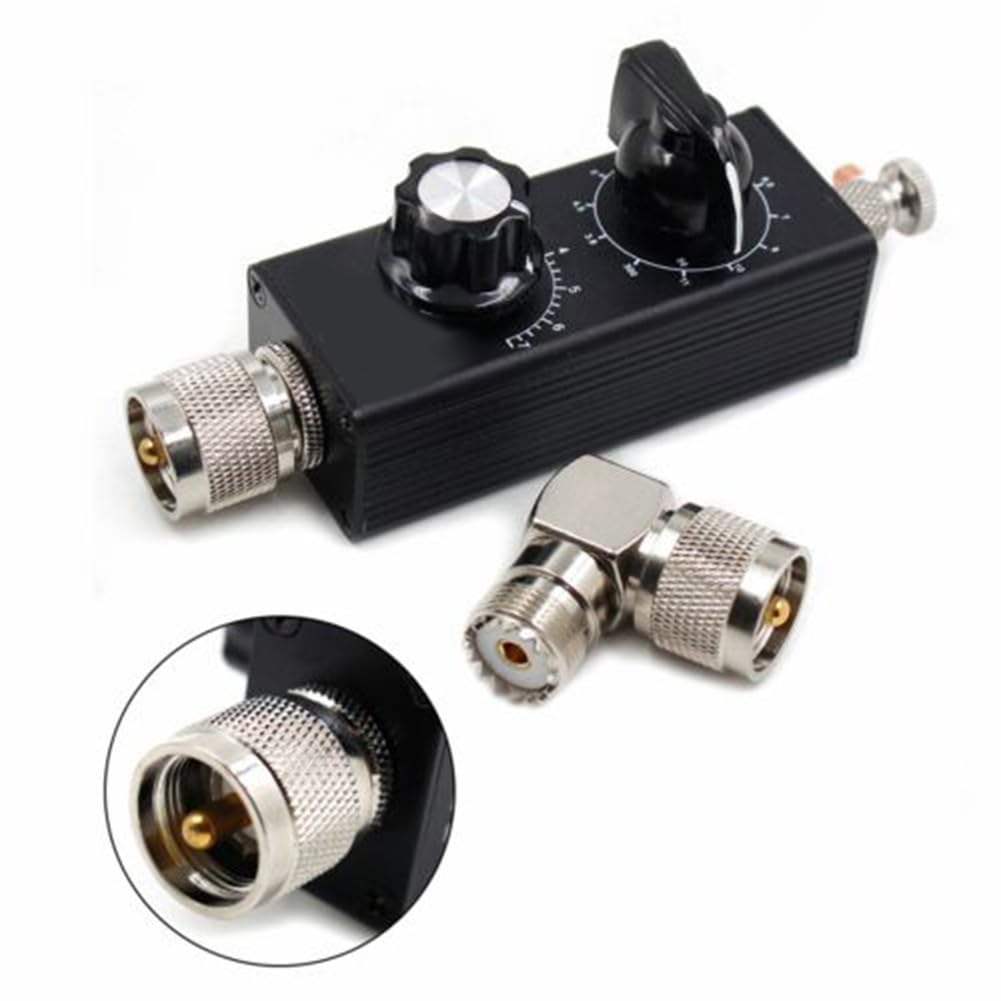 Tuner krótkofalowy z anteną biczową 5MHz-55MHz 20W QRP M-Connector