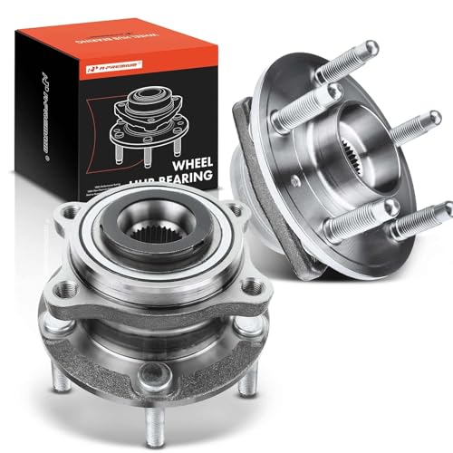 A-Premium 2 x Front Wheel Bearing and Hub Assembly with 5-Lug Compatible with Hyundai Sonata 2015-2019, Tucson 2016-2021, Veloster N 2020-2022, Nexo & Kia Optima, Sportage, Cadenza