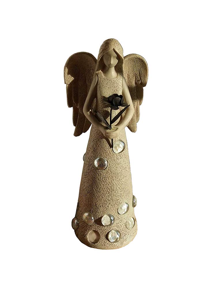 Statue d'ange de prière comme cadeau idéal pour décoration extérieure