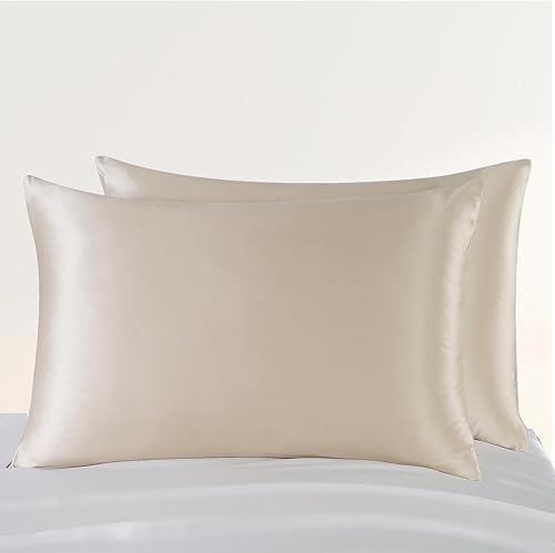 Miniatura 4 de ZIMASILK Funda de almohada 100 % seda de morera, versión mejorada, para la salud del cabello y la piel, seda de mejor grado 6A, con cremallera YKK,