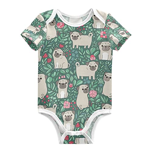 Image of vvfelixl Dachshund Dog Baby Clothes for Boy Girl,Baby One-Piece Bodysuit for 0-24 Months,Short Sleeve