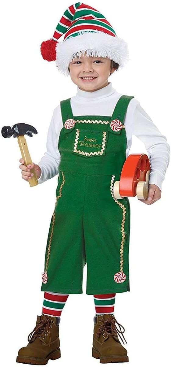 California Costumes Jolly Lil' Elf - Disfraz infantil