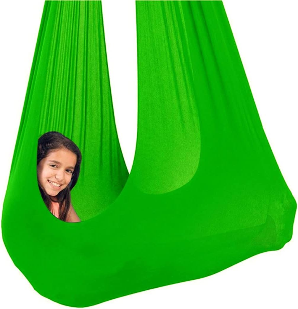 BSFHQS Sensory Swing for Adults Therapy Swing for Kids Indoor Outdoor Cuddle