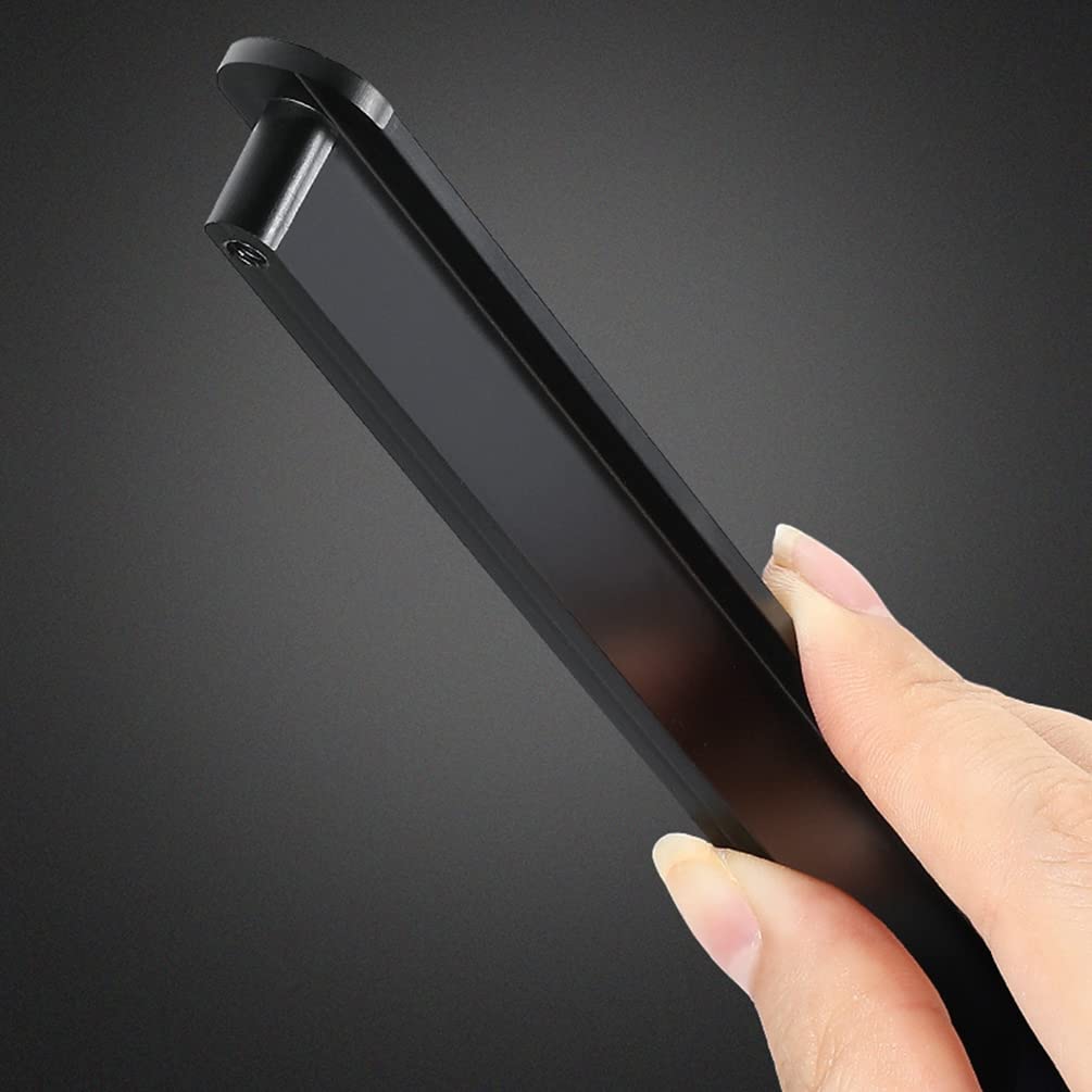 Manija del Cajón Negro, Tiradores para Cajones Modernos, Aluminio Sólido | Superficie Anodizada | Distancia Agujero: 96 - 960 mm Tiradores para Mueble, 2 piezas tiradores de armarios-600mm/23.6in