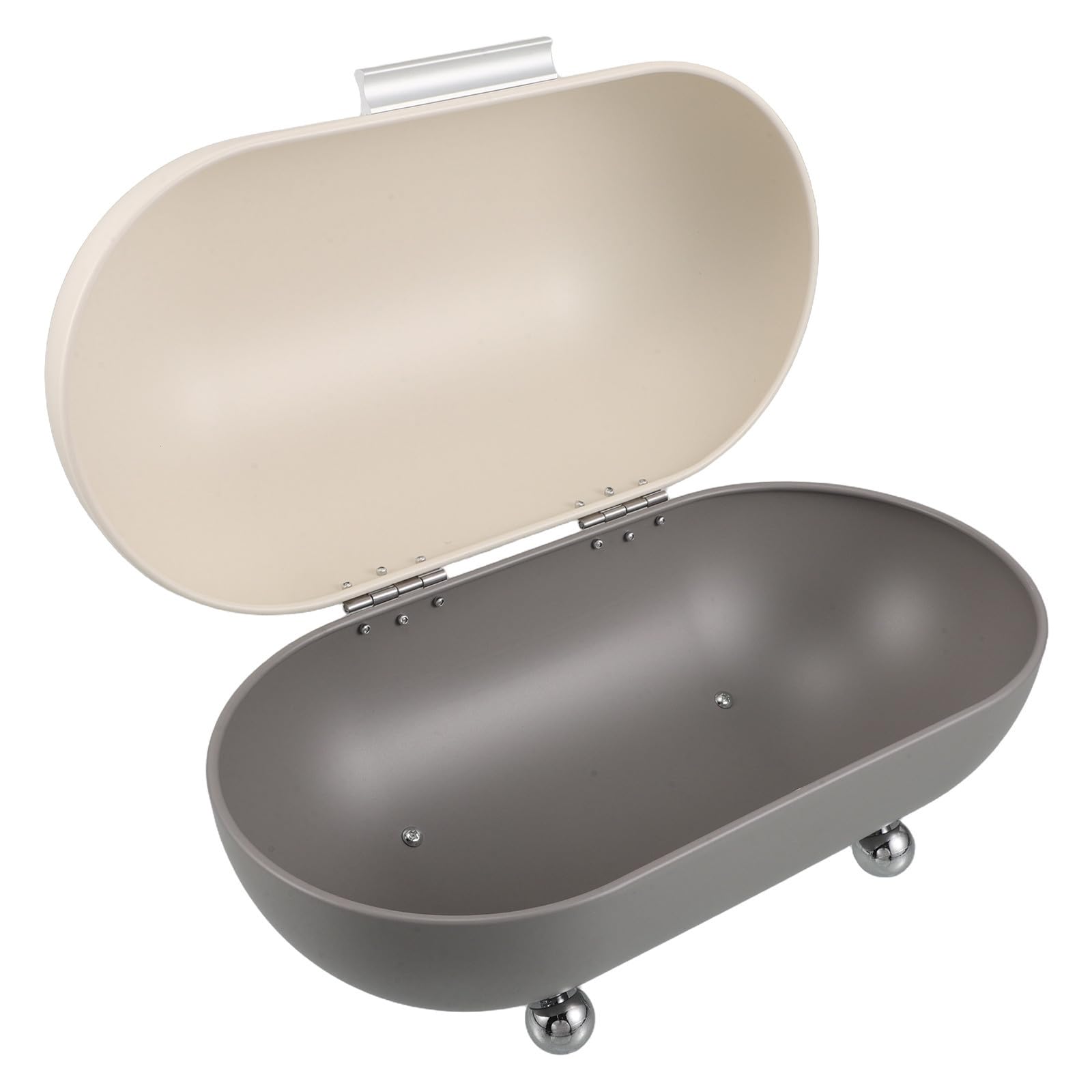 Caja de Pan Retro de Hierro para Almacenamiento Grande en Casa