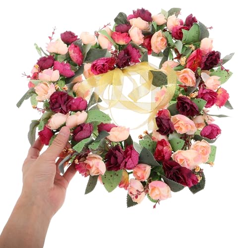 Décoration de mariage sans stress grâce à la guirlande fleurs en soie cœur durable