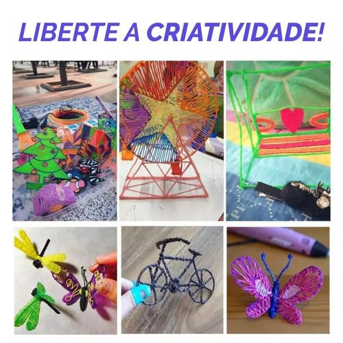 Gabarito Base Caneta Impressora 3d Infantil Refil Filamento