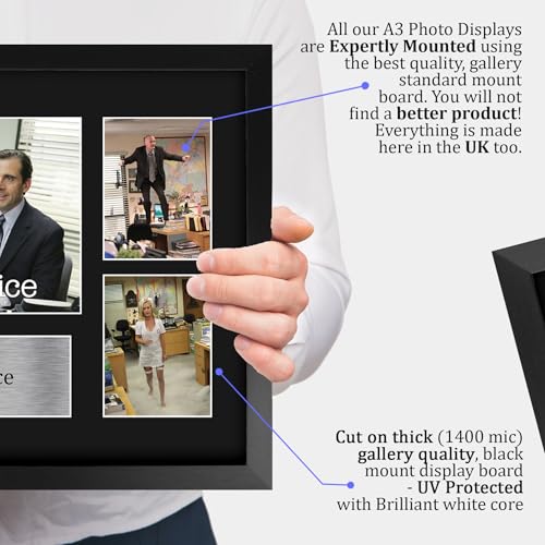 Affichage photo signé The Office US sous cadre A3 le cadeau idéal pour fan de série TV - 4