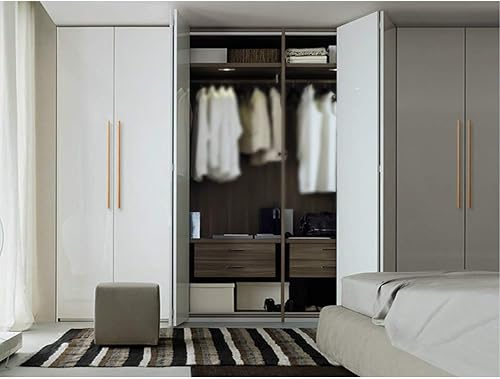 Miniatura 5 de Manija larga de madera maciza para puerta de ceniza, tiradores de madera para armario, cajón, puerta de armario, manija de muebles de cocina,