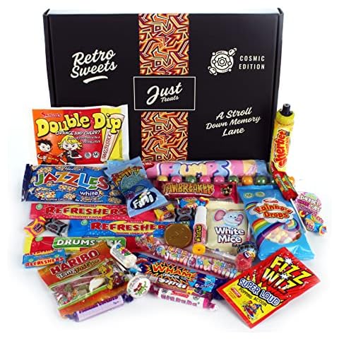Retro Sweets Gift Hamper: Just Treats Cosmic Retro Mix: Jam Packed with Retro Sweet Favourites Cover