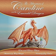 Couverture de The Adventures of Caroline and the Emerald Dragon