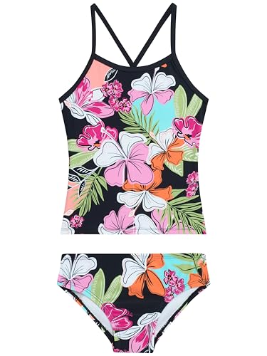 Image of Kanu Surf Girls' Melanie Beach Sport 2-Piece UPF 50+ Banded Tankini