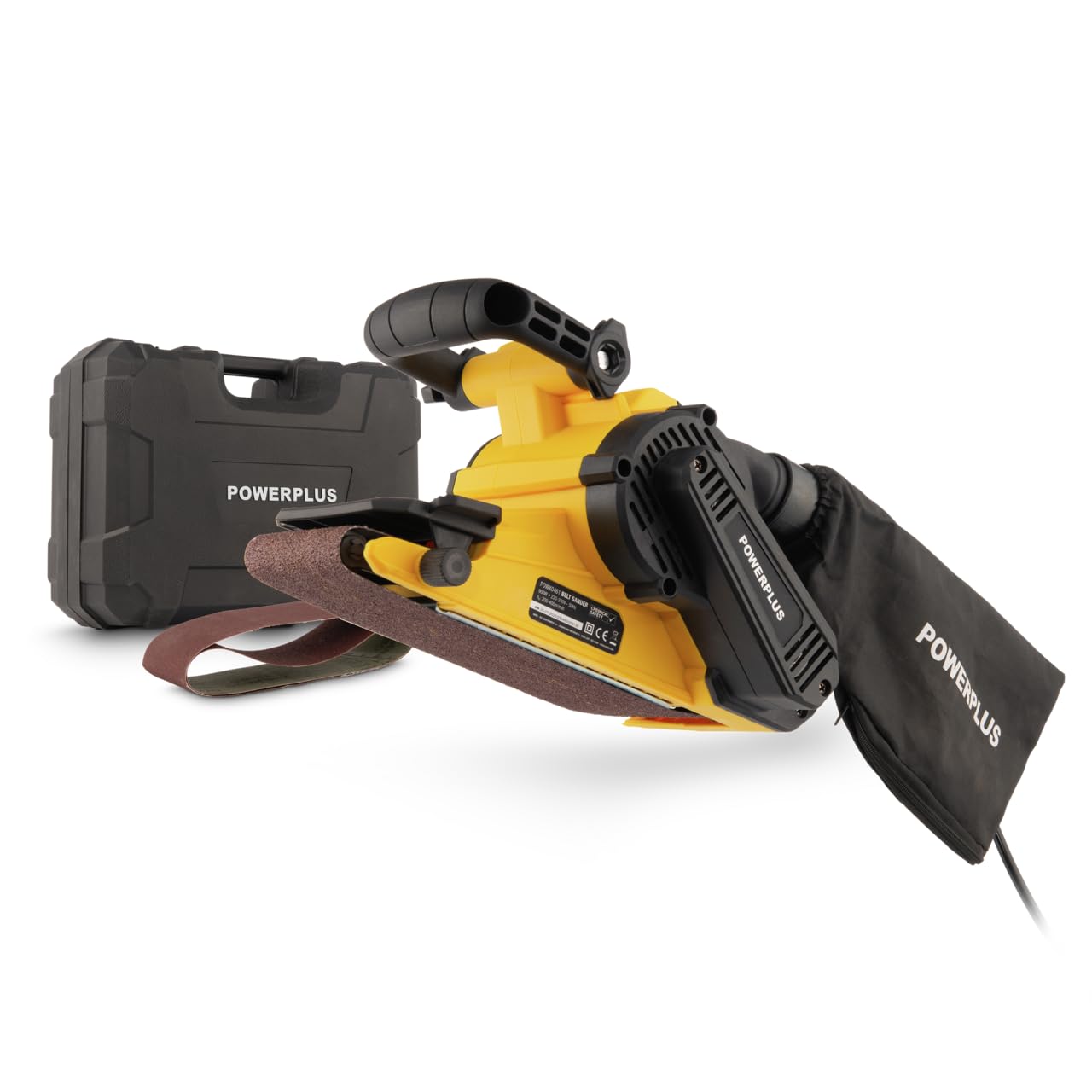 Powerplus Levigatrice a nastro POWX0461 – Levigatrice a nastro 900 W – 3 Acc.