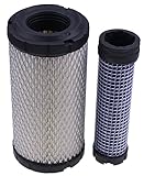 Solarhome M113621 M123378 Outer Inner Air Filter Compatible with JD X495 X595 X595SE X740 X744 X748