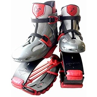 GHzzY Jump Boots for Fitness & Sport - Jumping Shoes for Boys,Girls & Adults - Kangaroo Jump Shoes - Anti-gravity Bounce Shoes,EU:41~44