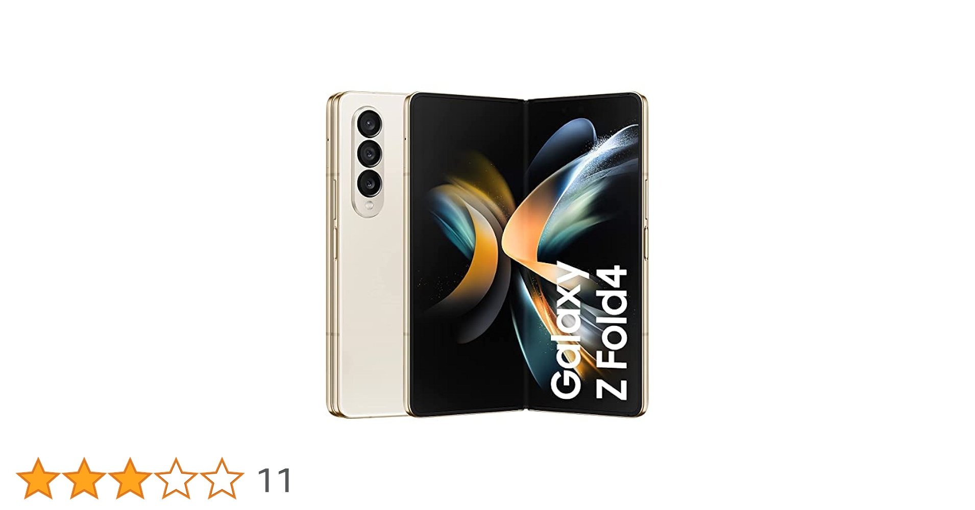 Refurbished) Samsung Galaxy Z Fold4 5G (Beige, 12GB RAM, 256GB