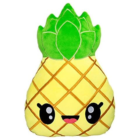 HomeLuX Cute Stylish Long Lasting Sweet Scented Pillows, Yellow Pineapple Cover