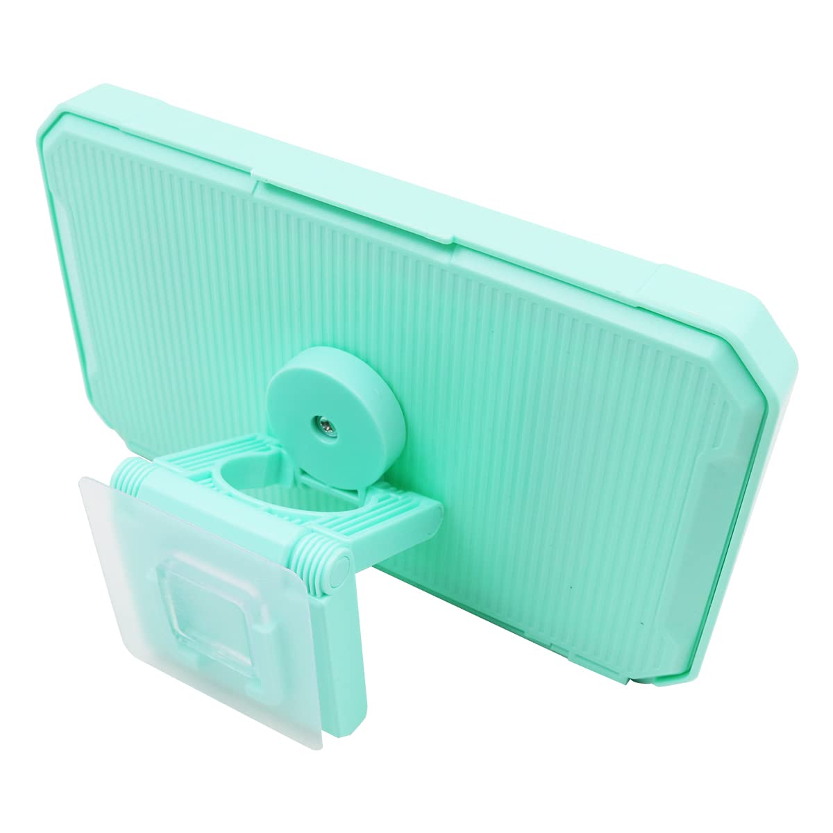 Ventouse Murale Bain Support Téléphone Douche étanche - Rotation 360° - Angle 145° - Tige Extensible - Vert Support Mural Salle De Bain