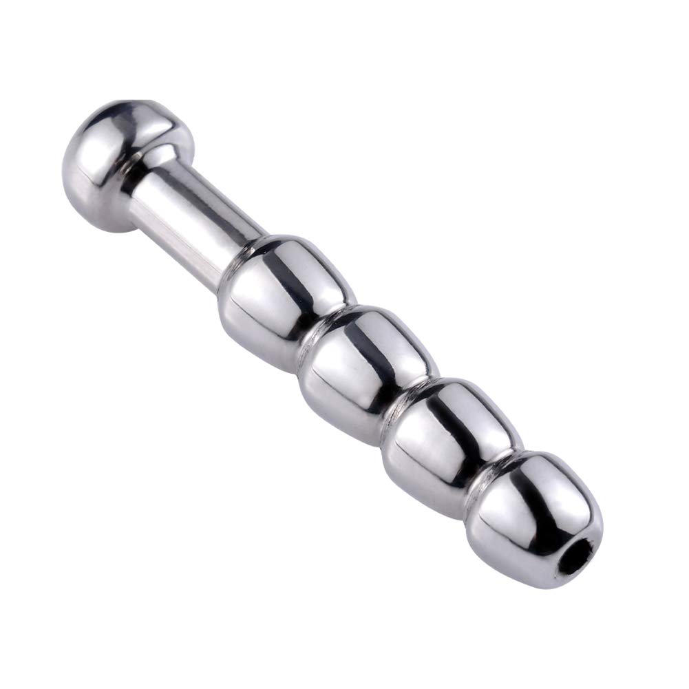 Roluck Set di dilatatori uretrali in acciaio inox, catetere in metallo, pene plug per uomini, stimolazione uretrale, masturbazione (B)