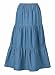 100% Cotton Denim Skirt Sizes S M L (30 long)