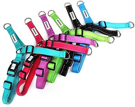 DEXDOG EZTrainer No Pull Front Attachment Clip Dog Harness for Training Running Comfort (X-Large, Purple)