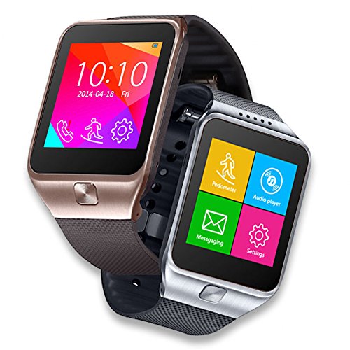 Indigi GSM Unlocked SmartWatch & Phone (Compatible w/Bluetooth for iOS & Android Devices)