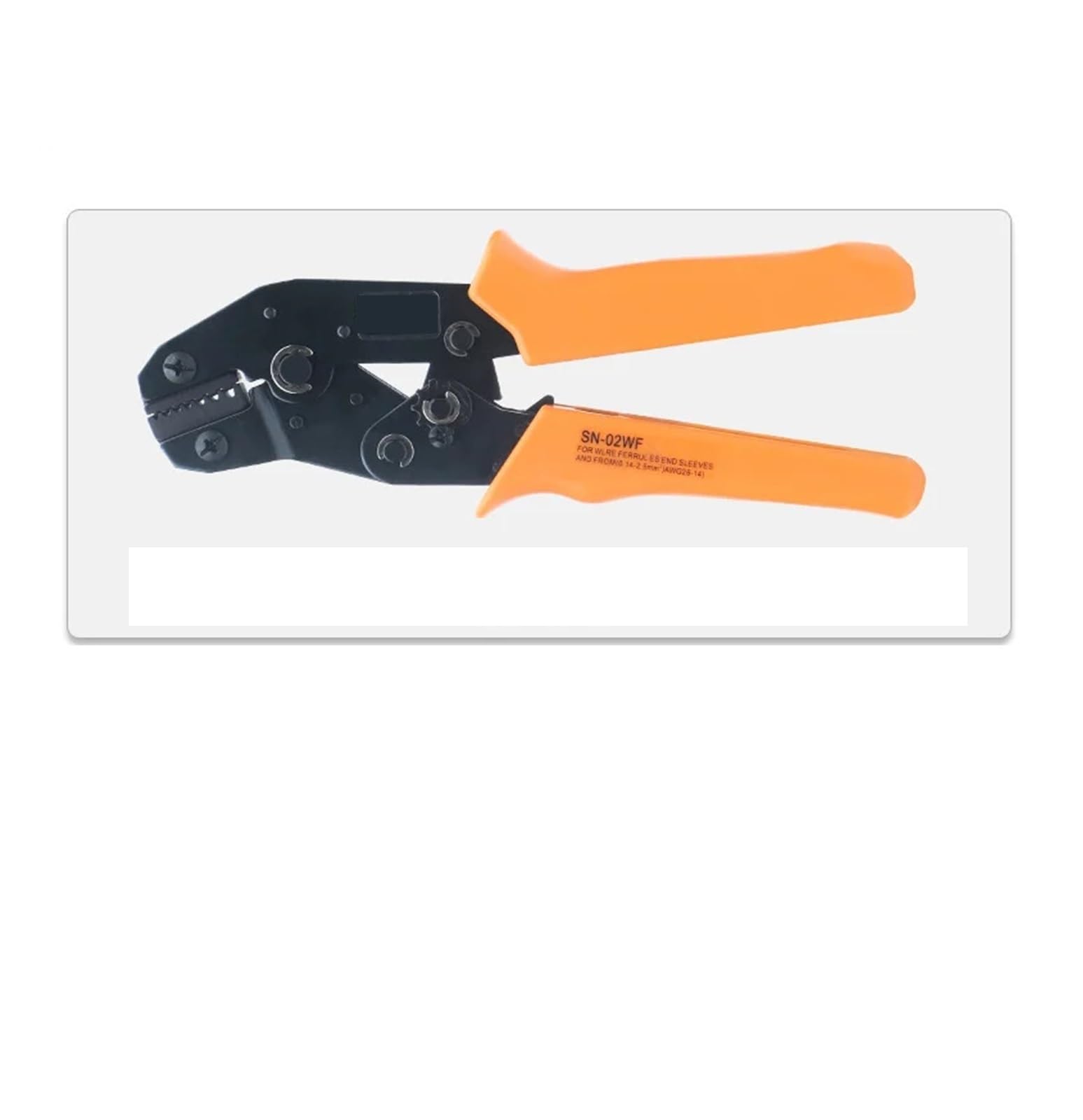 Ewsdsfs Sn-02Wf 7.5" Series Ferrule Terminal Crimping Pliers Ve/Te/Gt/En Wiring(Sn-02Wf)