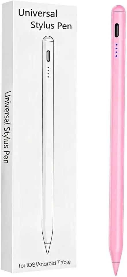 Caneta Stylus Android para Samsung Galaxy Tab A9/A9Plus/A8/A8plus/A7/A7lite Tablet S Pencil Touchscreens Stylists Pen (rosa)