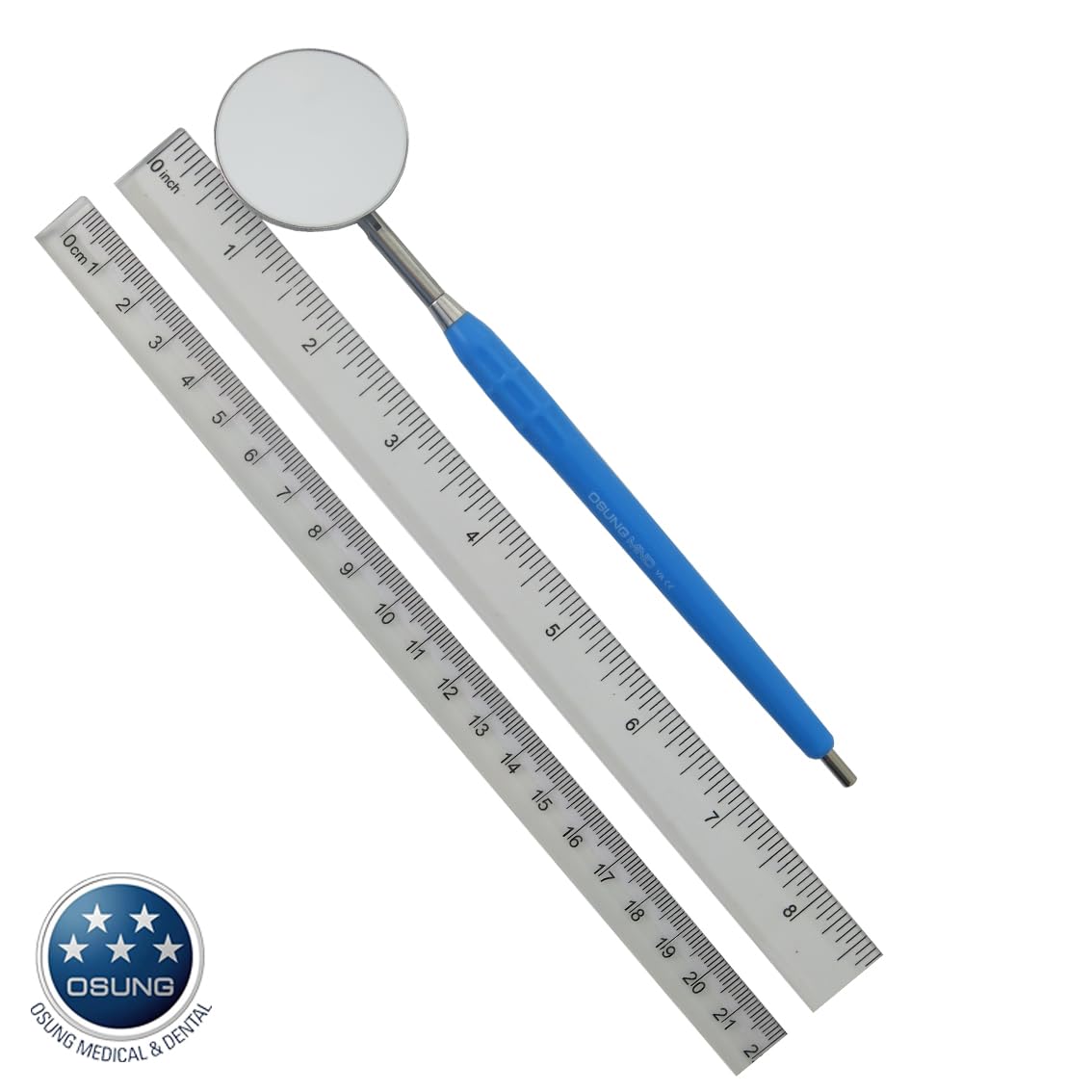 Osung Oversize Dental Tiltable Mouth Mirror 39mm - DMS39
