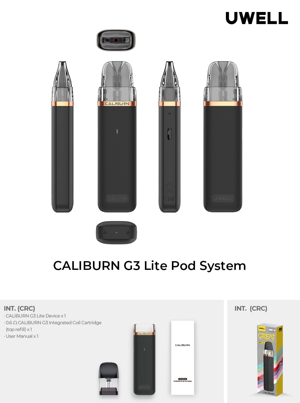 pods relx Uwell Caliburn G3 Review - A Worthwhile upgrade? main image 1