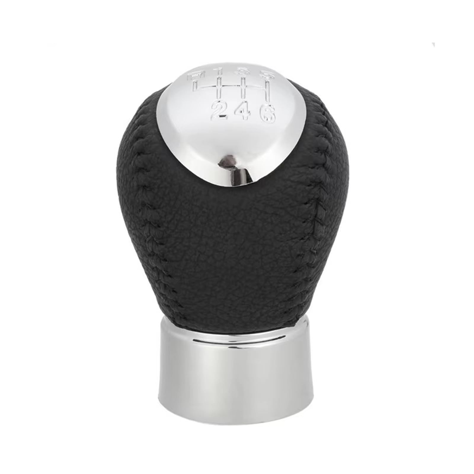 Lomgyhfd Black Stitch 6-Speed Replacement Parts Compatible With Mazda For Rx-8 2003-2008 2003 2004 2005 2006 2007 2008 For Xedos 6 1992-1999 5 6 For Speed ​​Mt Gear Shift Knob