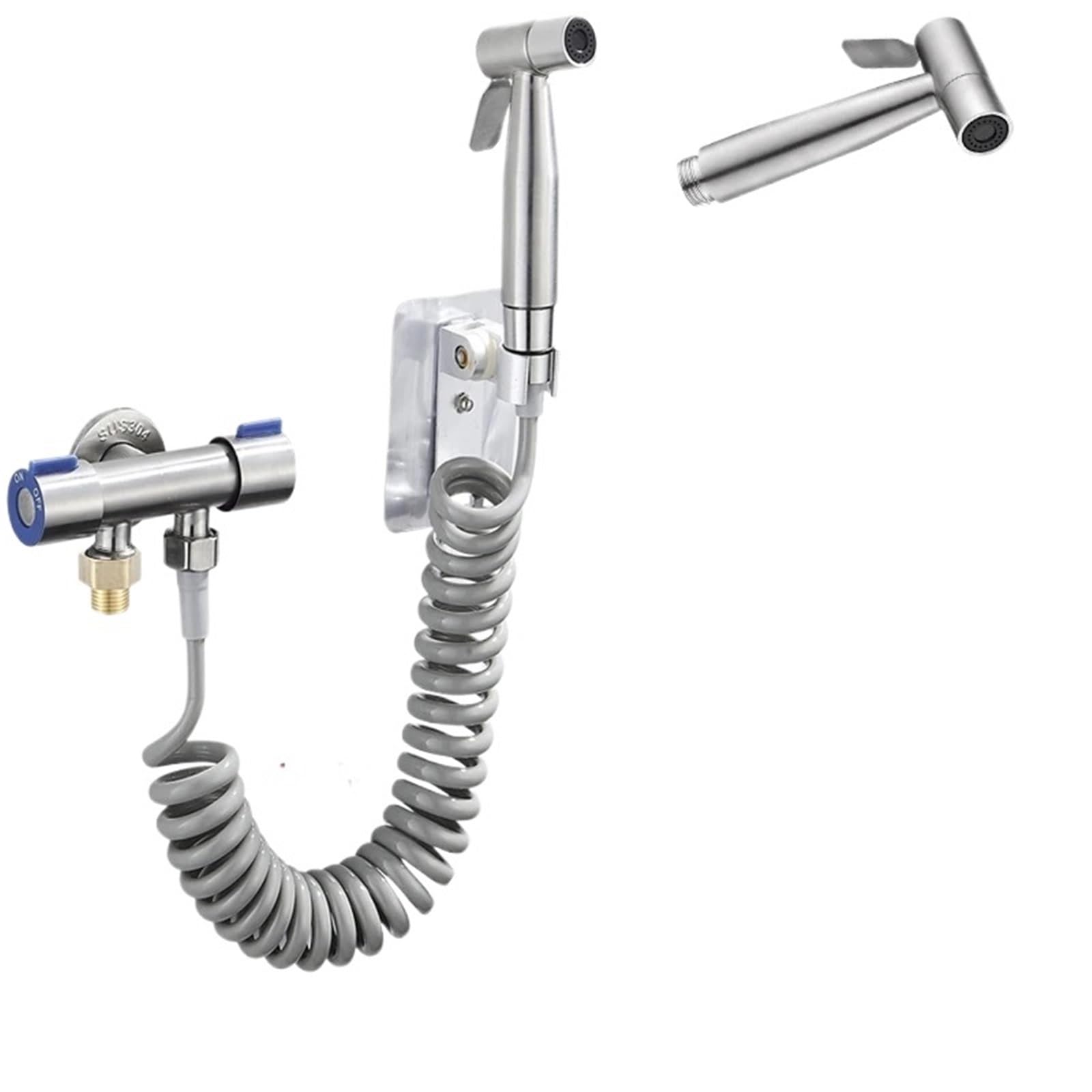 Pulverizador Bidet Mano Kit de pulverización bidé mano acero inoxidable