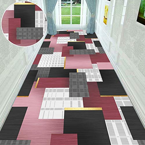 Alfombras de pasillo largo para una entrada cálida y moqueta decorativa ZRUYI estilo B 3