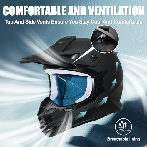 Kids Dirt Bike Helmets Youth Motorcycle Helmet, Kids
