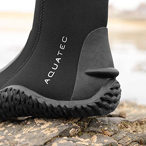 AQUATEC Neoprenschuhe Unisex Erwachsene | 5 mm Neopren | Gr. 35-46,5 (EU 42,5)