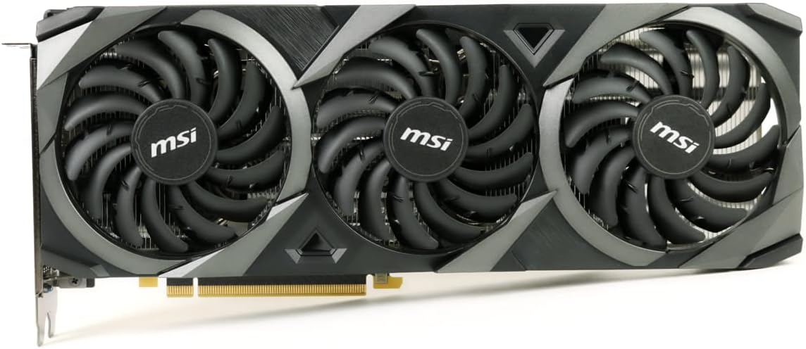 MSI Gaming GeForce RTX 3070 8GB GDRR6 256-Bit HDMI/DP TORX Fan 3.0 Ampere Architecture OC Graphics Card (RTX 3070 Ventus 3X OC) (Renewed)