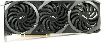 MSI Gaming GeForce RTX 3070 8GB GDRR6 256-Bit HDMI/DP TORX Fan 3.0 Ampere Architecture OC Graphics Card (RTX 3070 Ventus 3X OC) (Renewed)