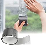 【Material de Fibra de Vidrio】--- La cinta de reparación de ventanas que usamos para reparar mosquiteros está hecha de fibra de vidrio y tiene la estructura de malla más resistente. Fuerte viscosidad, resistencia al desgarro y otras ventajas. Debido a que nuestra cinta de reparación de ventanas tiene una fuerte adherencia, puede prevenir eficazmente la entrada de mosquitos.