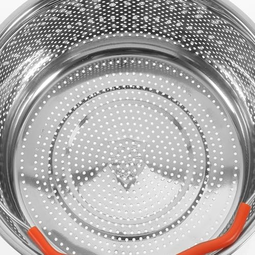 Cesta de vapor de 4l estable y práctica para calentar quesos o sopas sin quemarlos 4