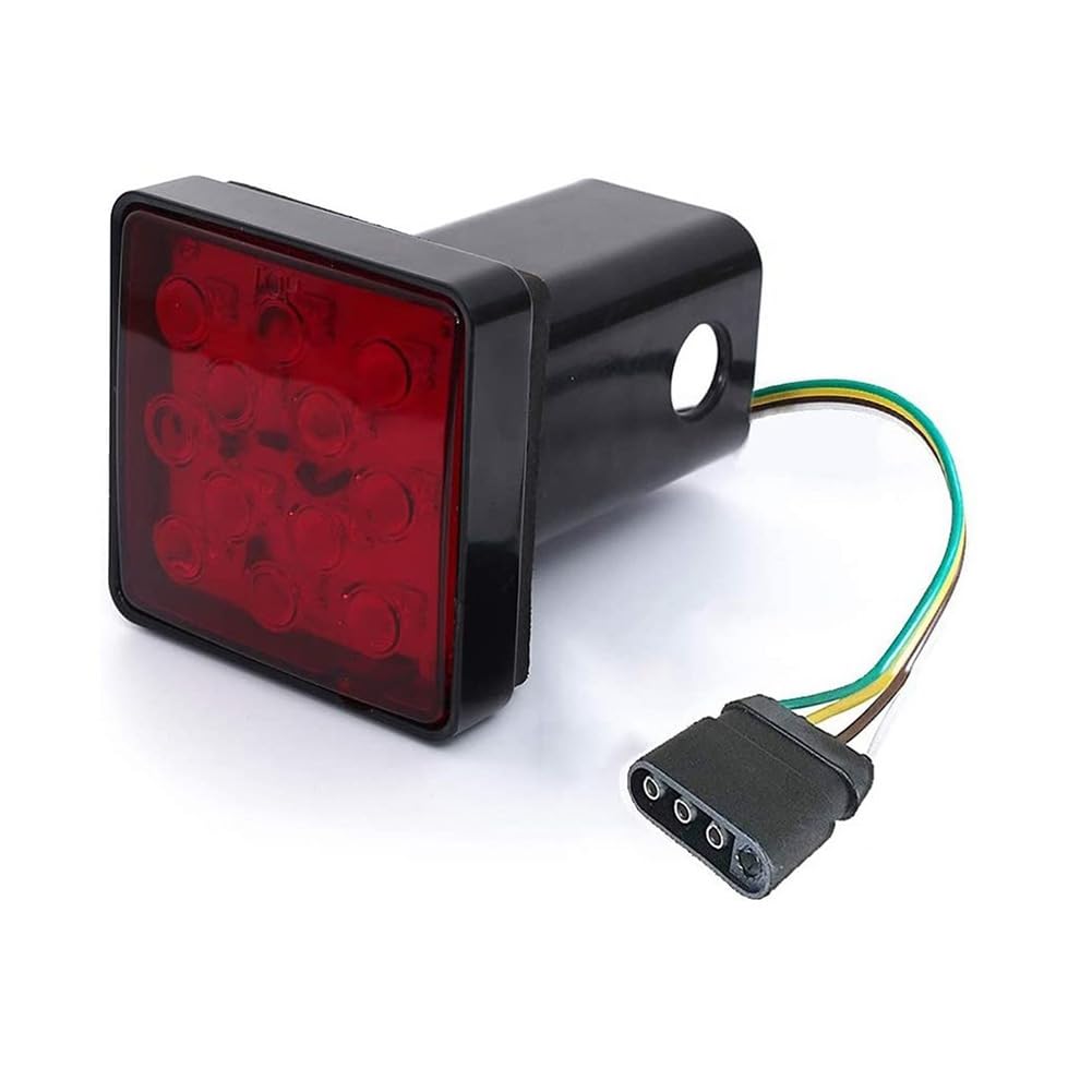 Amazon | Hoomyew 12LED 車用赤ブレーキライト DRL トレーラー
