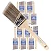 Pro Grade - Paint Brushes - 12Ea 2.5" Angle Brushes