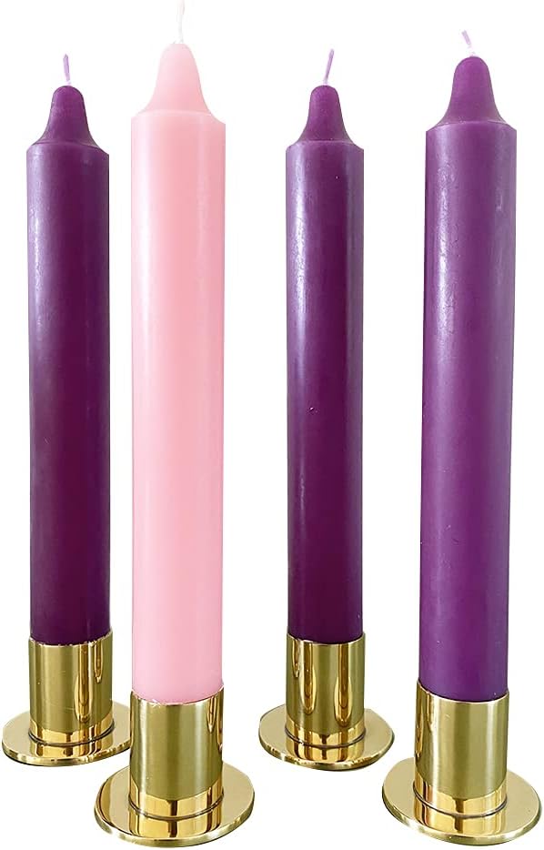 Advent Candles Set 1-1/2" x 12"