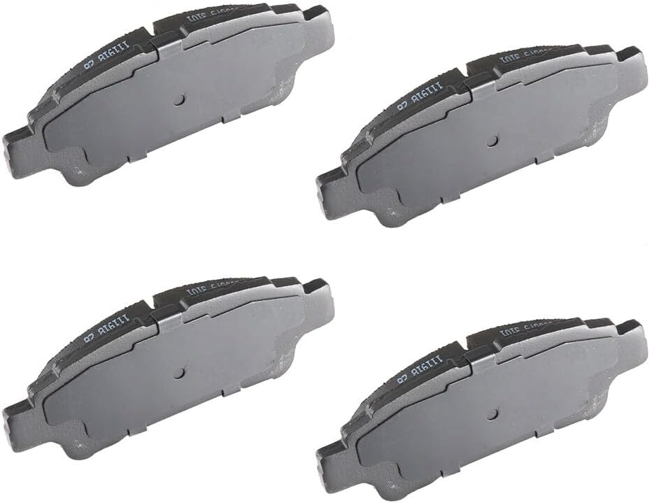 AUTOMUTO 4PCS Rear Semi-Metallic Disc Brake Pads Set D995 For Buick Lucerne 2006-2011,For Cadillac DTS 2006-2011